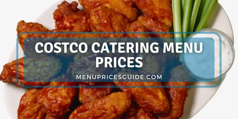 Costco Catering Menu Prices