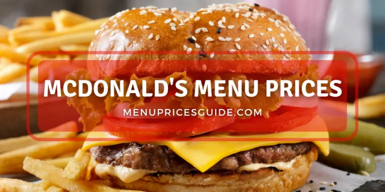 mcdonald’s menu prices