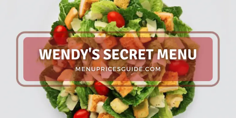 Wendys Secret Menu Items 2023 Updated