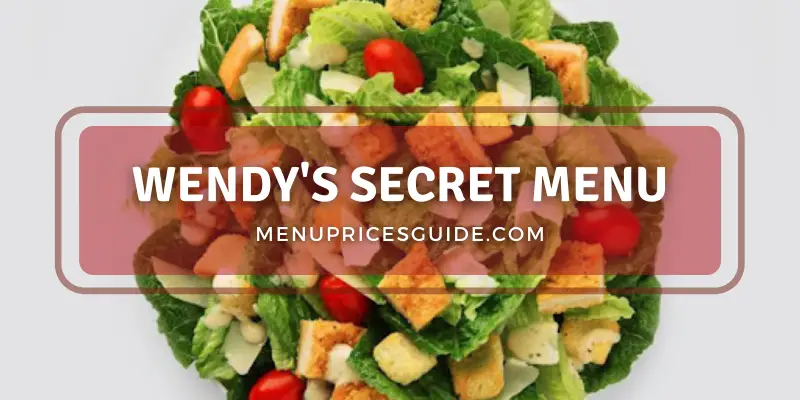Wendy's secret menu