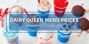 dairy queen menu