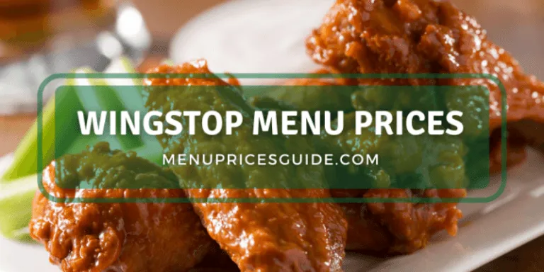 Wingstop Menu Prices,Wingstop Menu