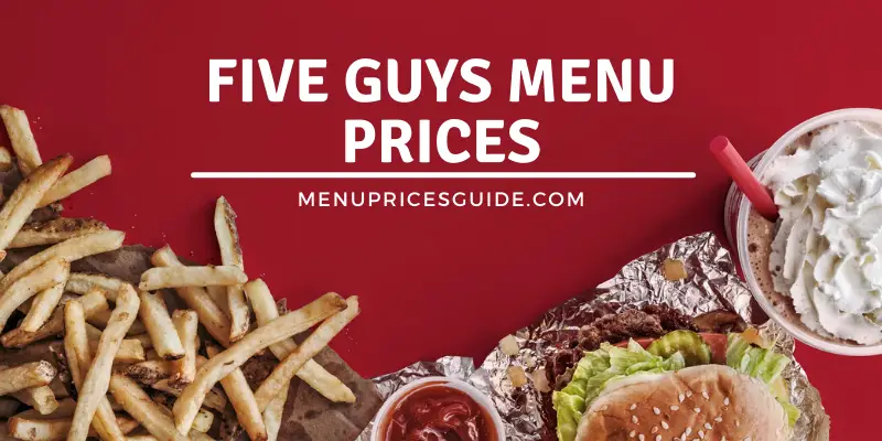 Five Guys Prices