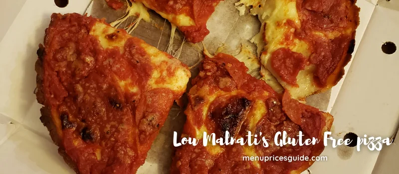 Lou Malnati's Menu Prices
