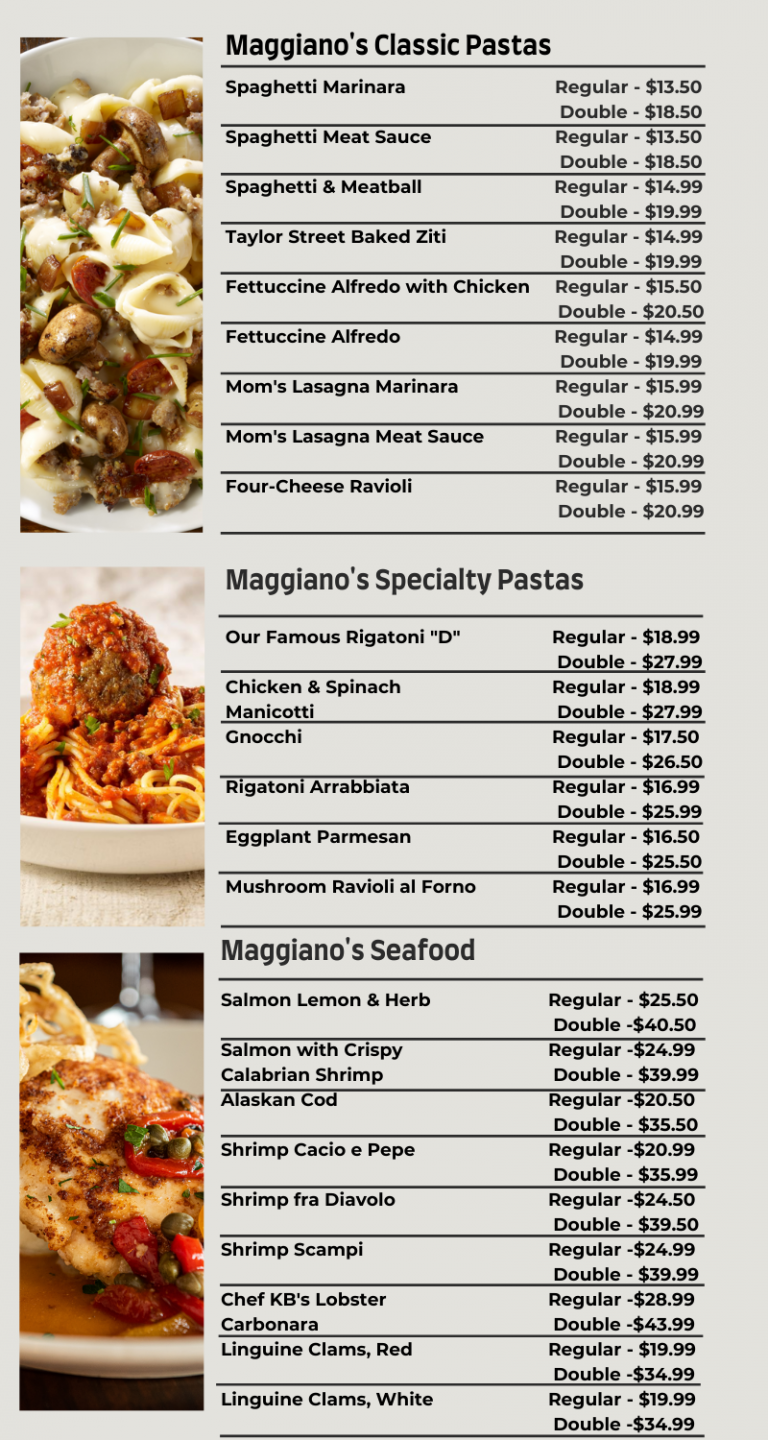 Maggiano'S Easter Brunch Menu - Agata Kailey