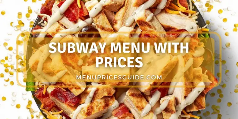 Subway Menu Prices,Subway Menu