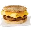 chick fil a breakfast Bacon, egg, and cheese muffin