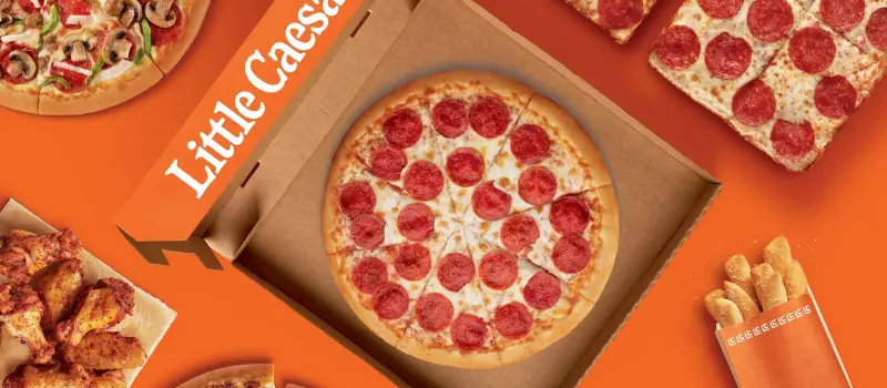 Little Caesars pizza menu