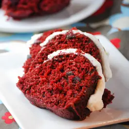 Red velvet bundt cake flavour