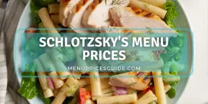 schlotzsky's menu