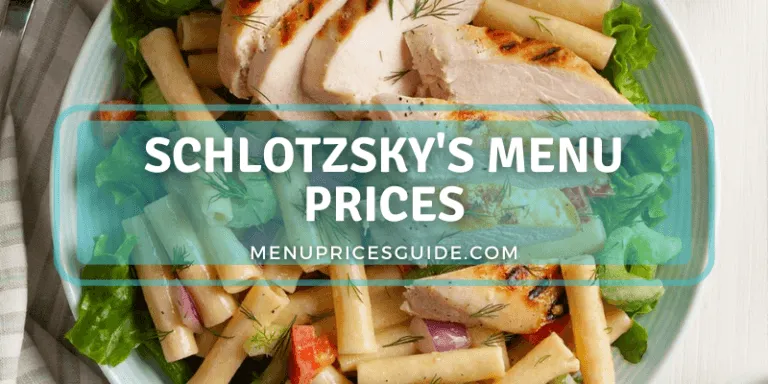 Schlotzsky's menu prices