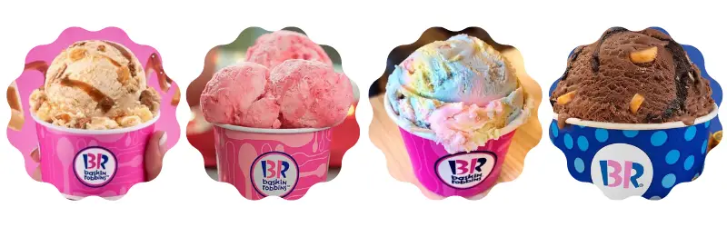 Baskin Robbins Menu prices