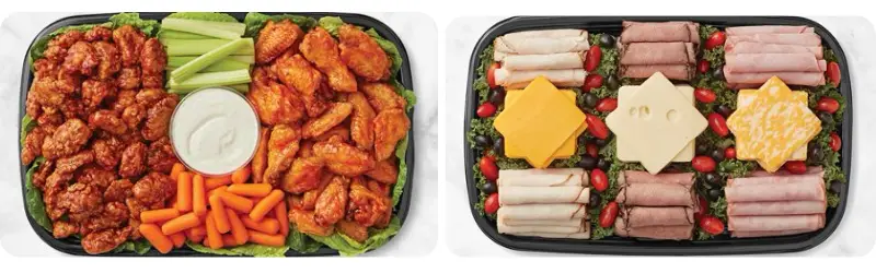 Walmart Catering Menu