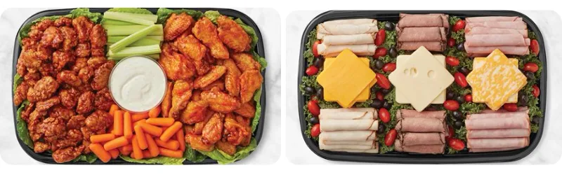 Walmart Catering Menu