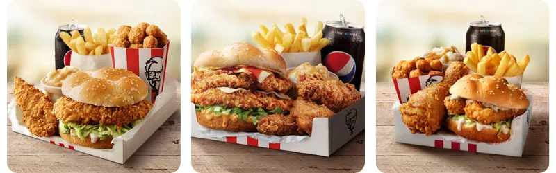 kfc menu prices