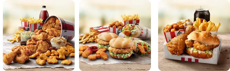 kfc menu prices