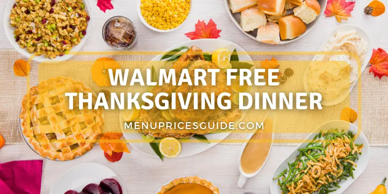 Walmart Free Thanksgiving Dinner