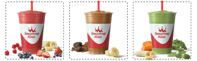 smoothie king healthy menu