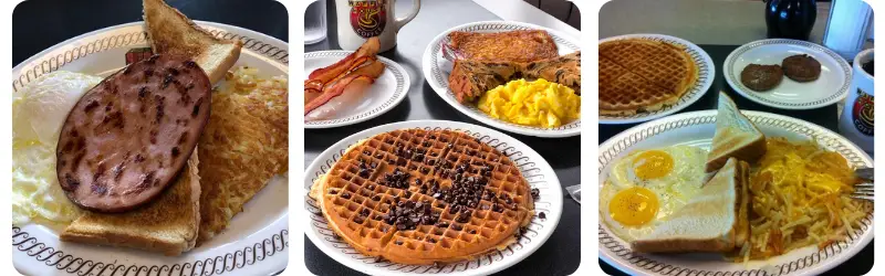waffle house breakfast menu prices
