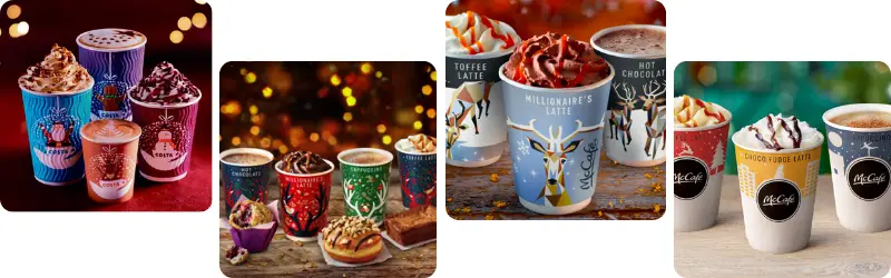 mcdonald's christmas hot drinks