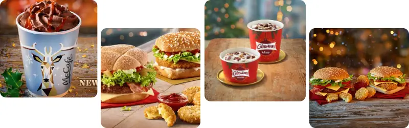 mcdonald's 12 days of christmas