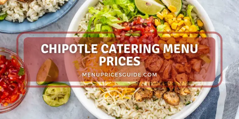 chipotle catering menu