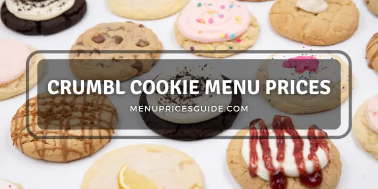 Crumbl Cookie Menu Prices Updated