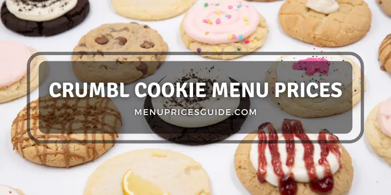 Crumbl Cookie prices