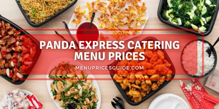 Panda Express Catering Menu