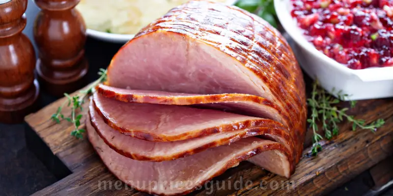 Holiday Glazed Ham Meal