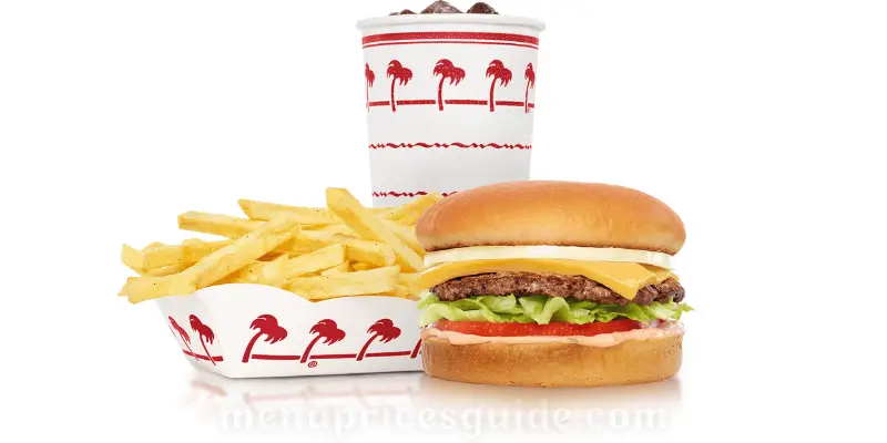 In N Out Menu with Prices