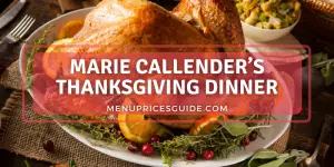 Marie Callender’s Thanksgiving Dinner prices
