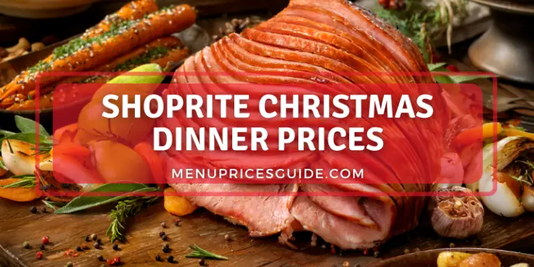 Shoprite Christmas Dinner,Shoprite Christmas Menu,Christmas Dinner