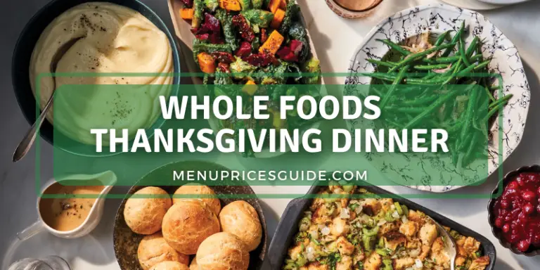 Whole Foods Thanksgiving dinner,Whole Foods Thanksgiving menu