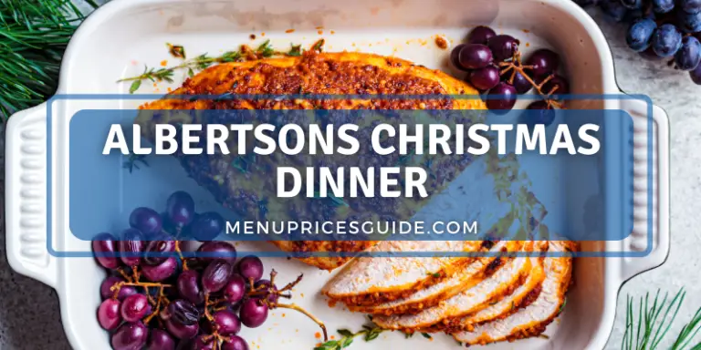 Albertsons Christmas Dinner