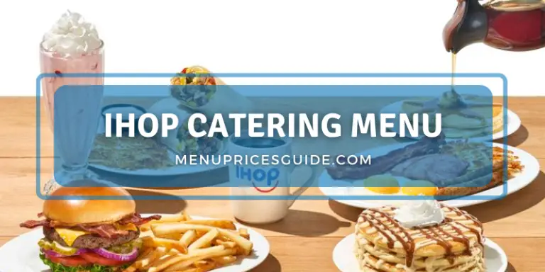 IHOP Catering Menu