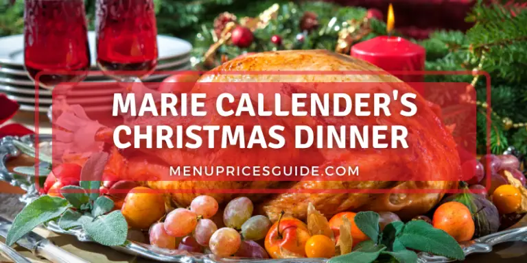 Marie Callender's Christmas Dinner