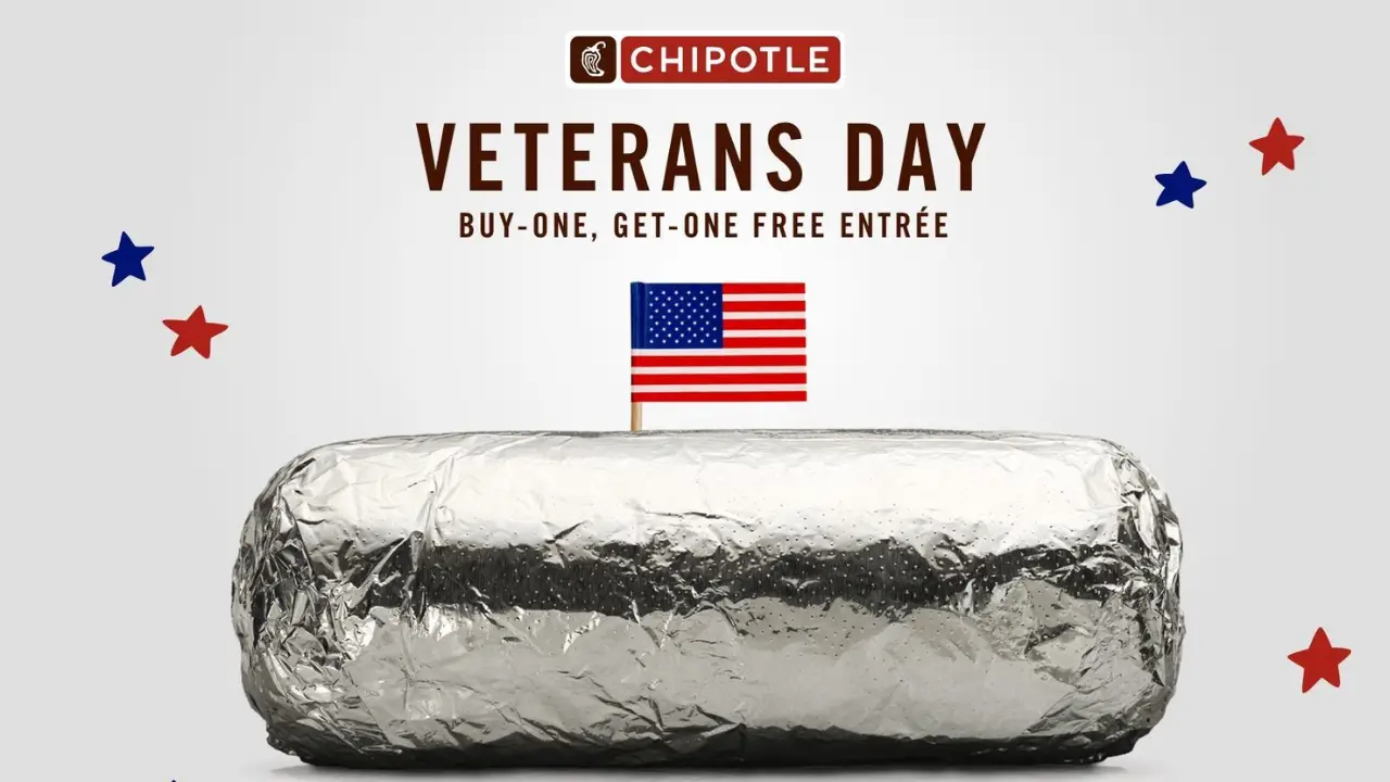 Chipotle Veterans Day Discount