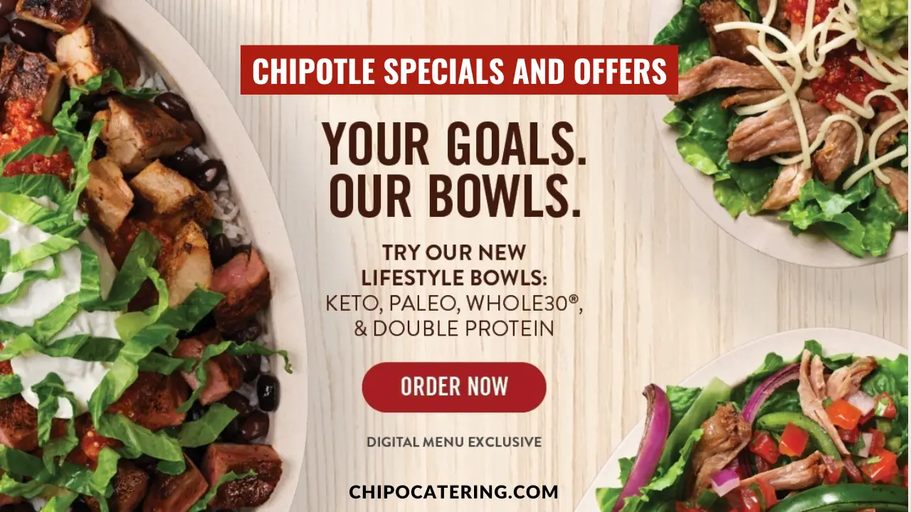 Chipotle New Year Specials