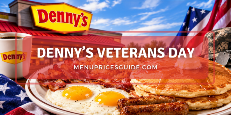 Denny’s Veterans Day